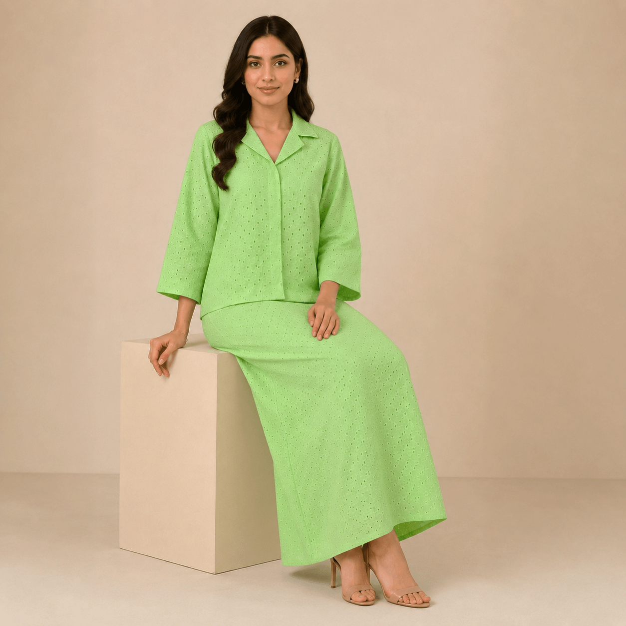 RBF 2 Piece - Chifli Cotton Maxi Dress
