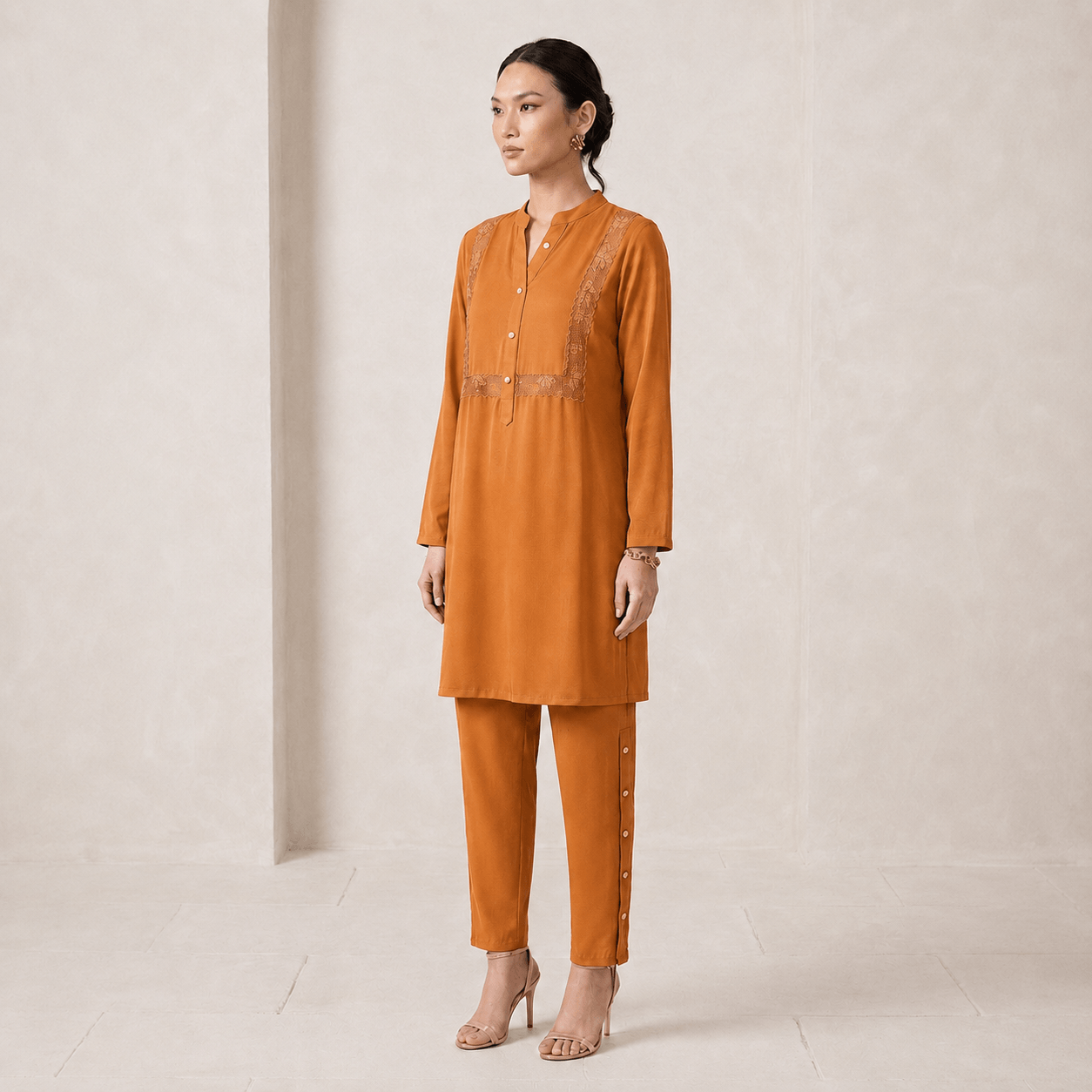 RBF 2 Piece - Amber Tarkashi Co-Ord Set