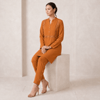 RBF 2 Piece - Amber Tarkashi Co-Ord Set