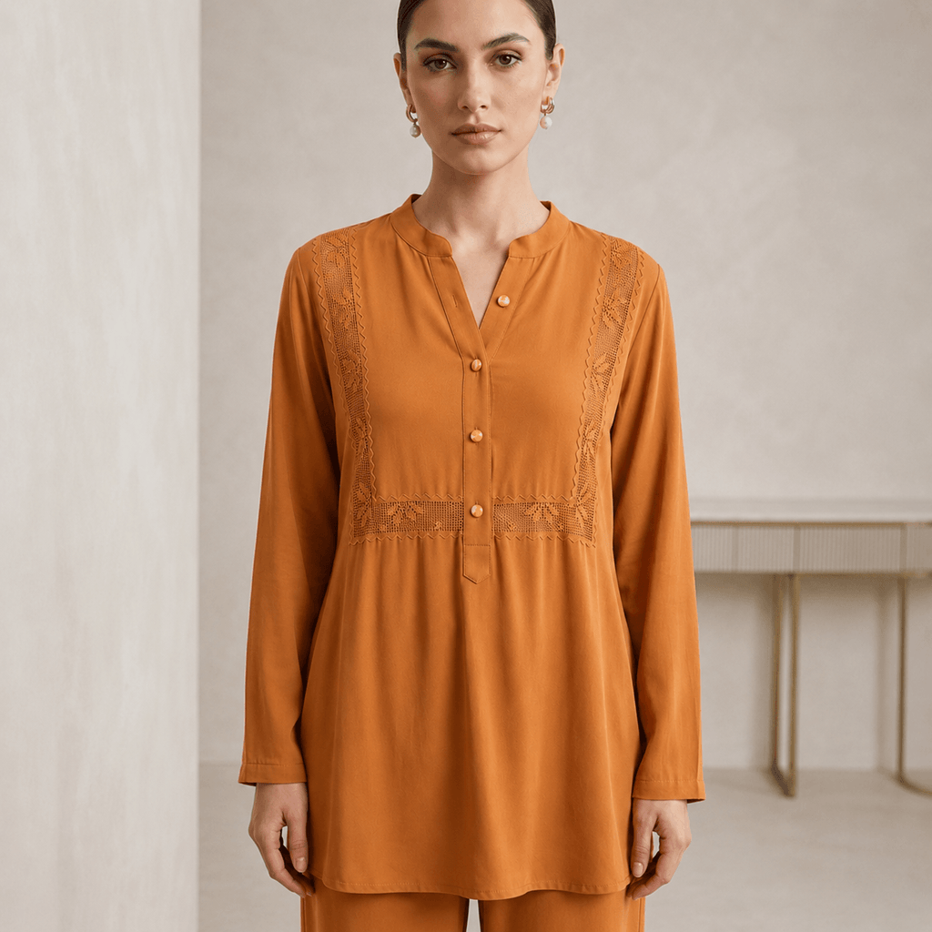 RBF 2 Piece - Amber Tarkashi Co-Ord Set