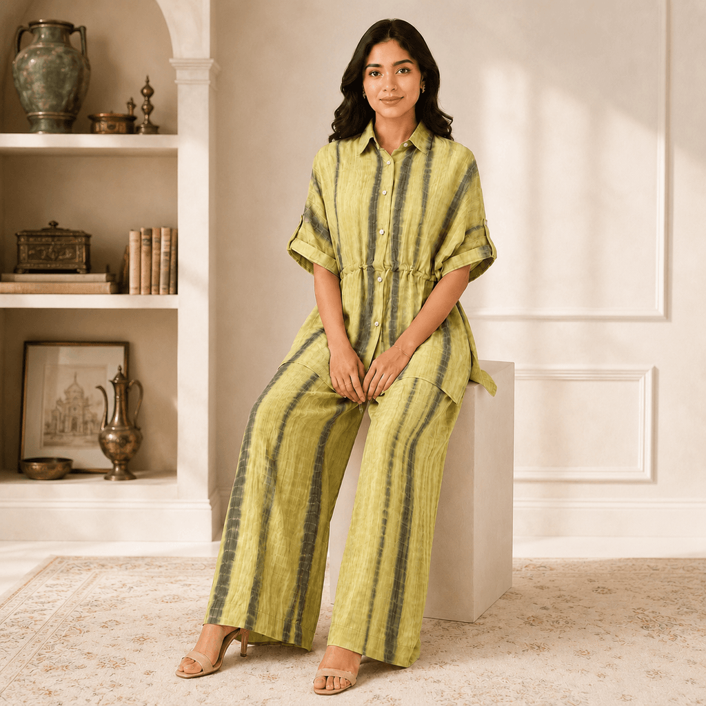 RBF 2 Piece - Green Dye & dye Co-Ord Set1