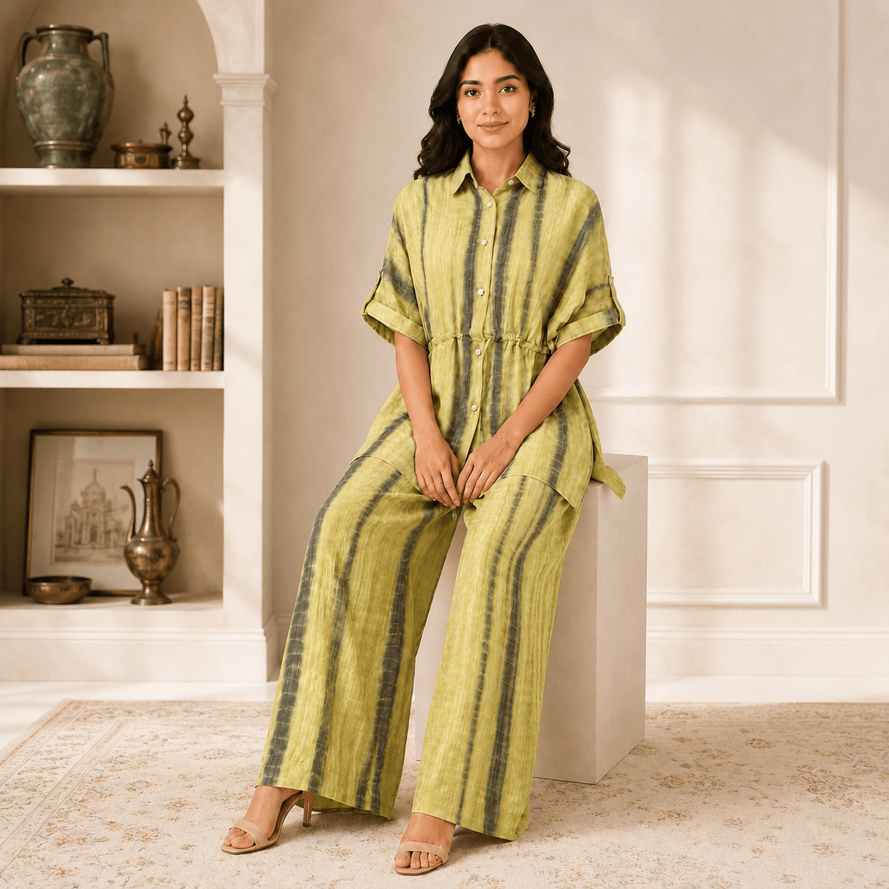RBF 2 Piece - Green Dye & dye Co-Ord Set1