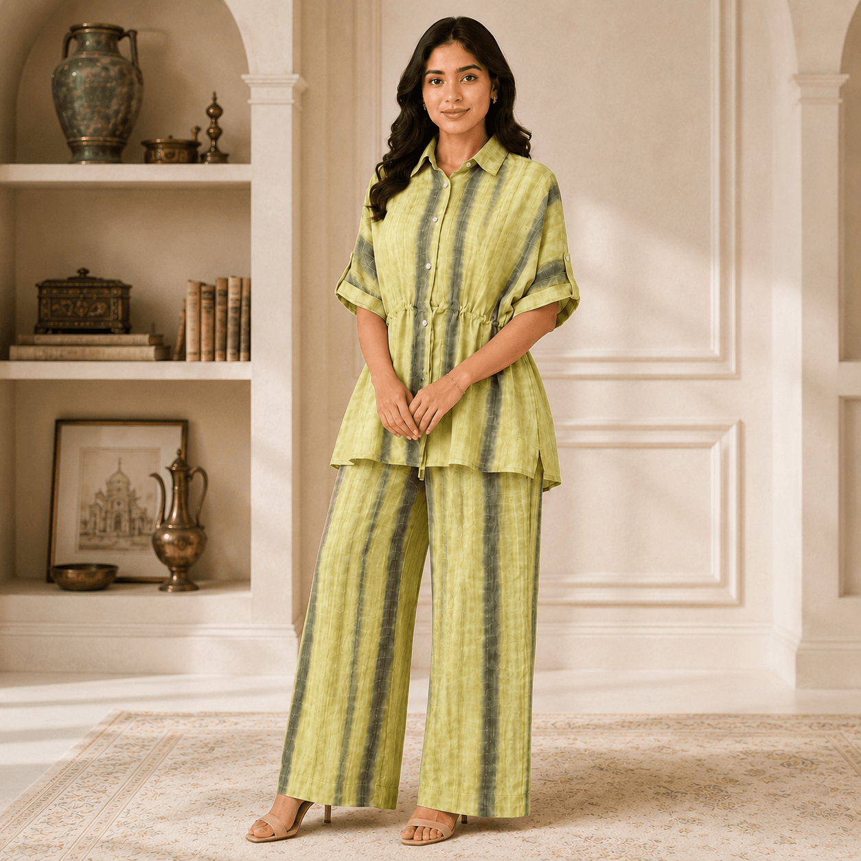 RBF 2 Piece - Green Dye & dye Co-Ord Set1