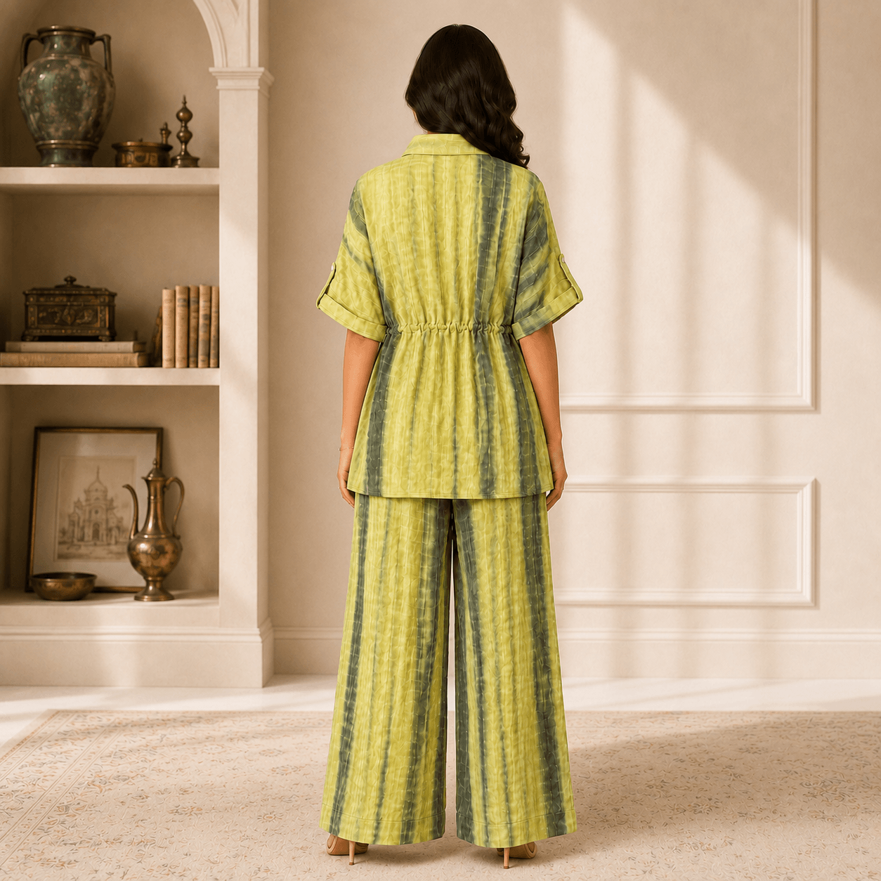 RBF 2 Piece - Green Dye & dye Co-Ord Set1