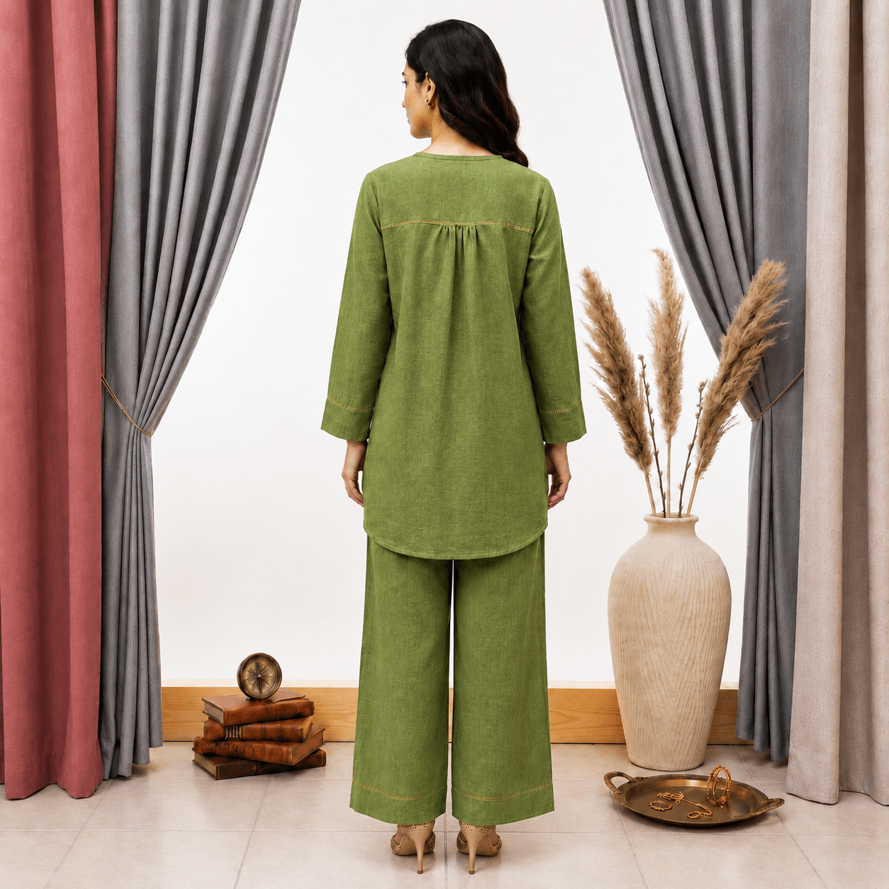 RBF 2 Piece - Olive Green Co-Ord Set