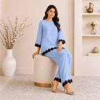 RBF 2 Piece - Sky Blue Lace Co-Ord Set
