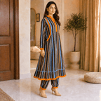 rbf 2 Piece - Coral Current Frock Set