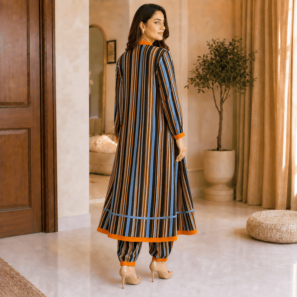 rbf 2 Piece - Coral Current Frock Set