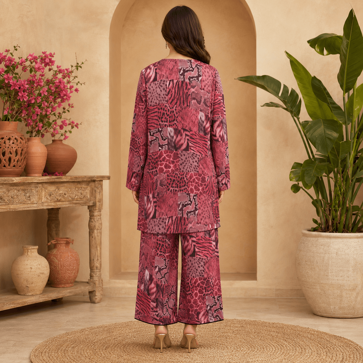 rbf 2 Piece - Mauve Safari Co-ord