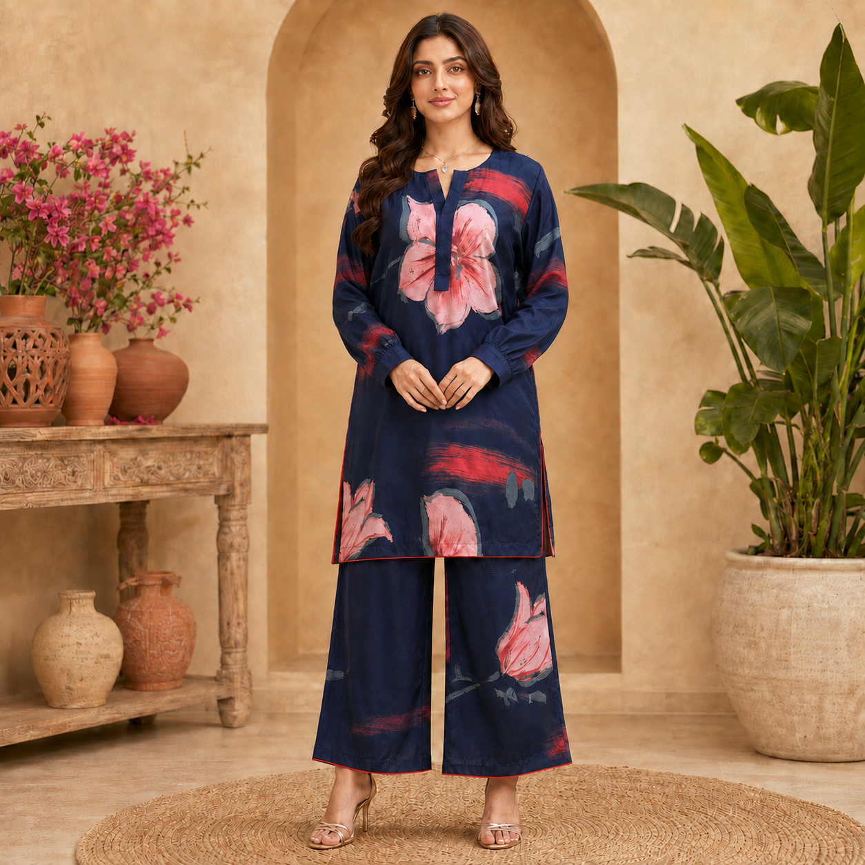 rbf 2 Piece - Midnight Bloom Co-ord 