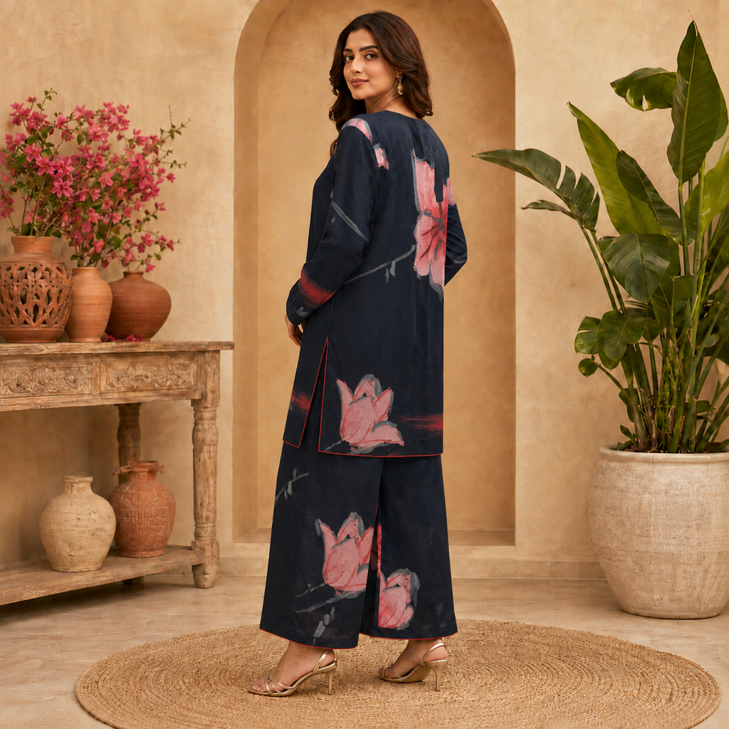 rbf 2 Piece - Midnight Bloom Co-ord 