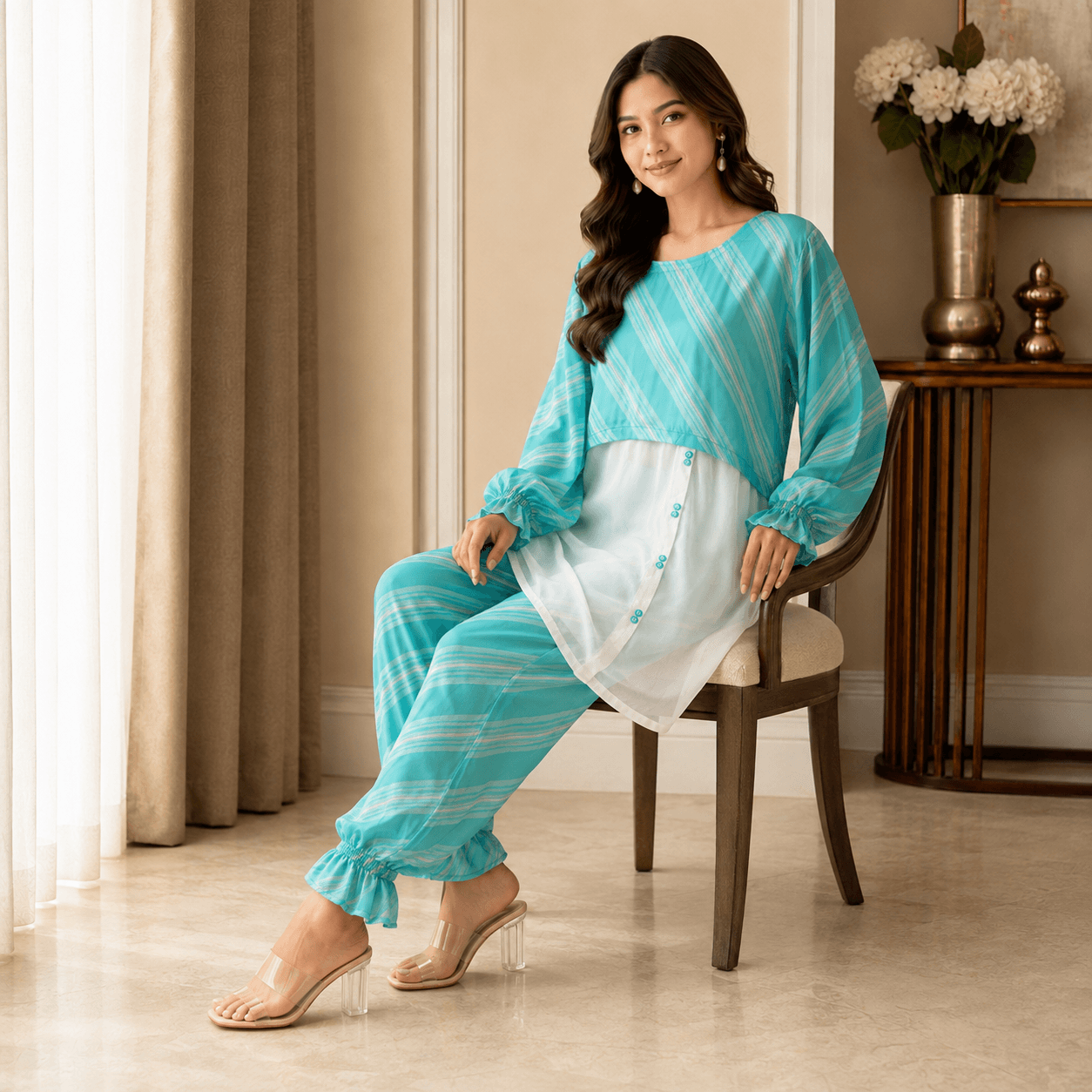 rbf 2 Piece - Turquoise Breeze Co-ord